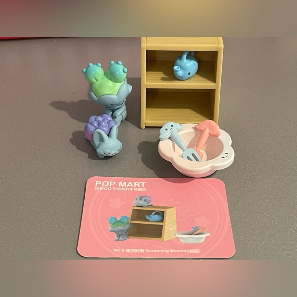 COPY - POP MART DIMOO Homebody. Gardening moment.